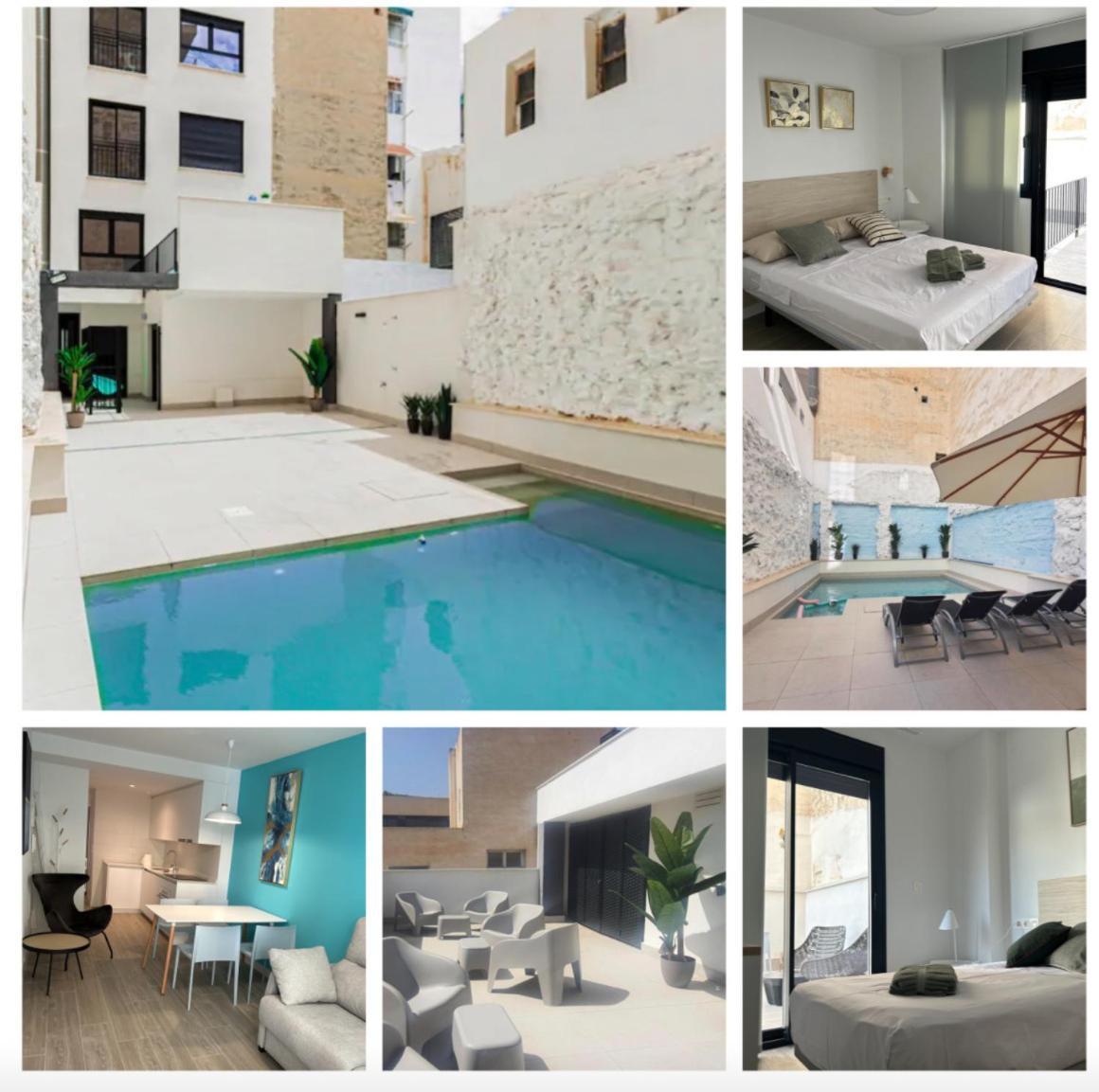Apartamentos Breton 17 Suite Con Terraza อาลิกันเต ภายนอก รูปภาพ